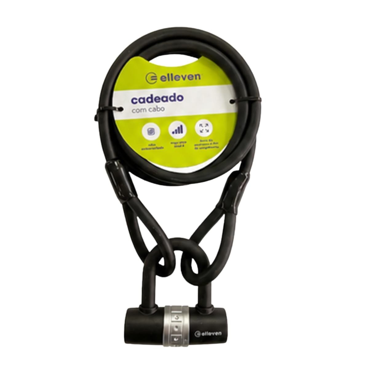 Elleven U-Lock 12mm com Cabo